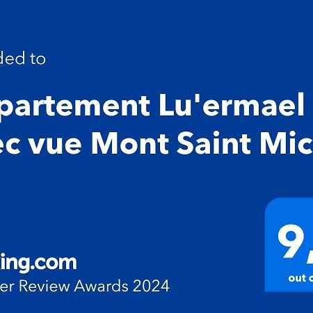 Appartement Lu'Ermael Avec Vue Mont Saint Michel Courtils Екстер'єр фото